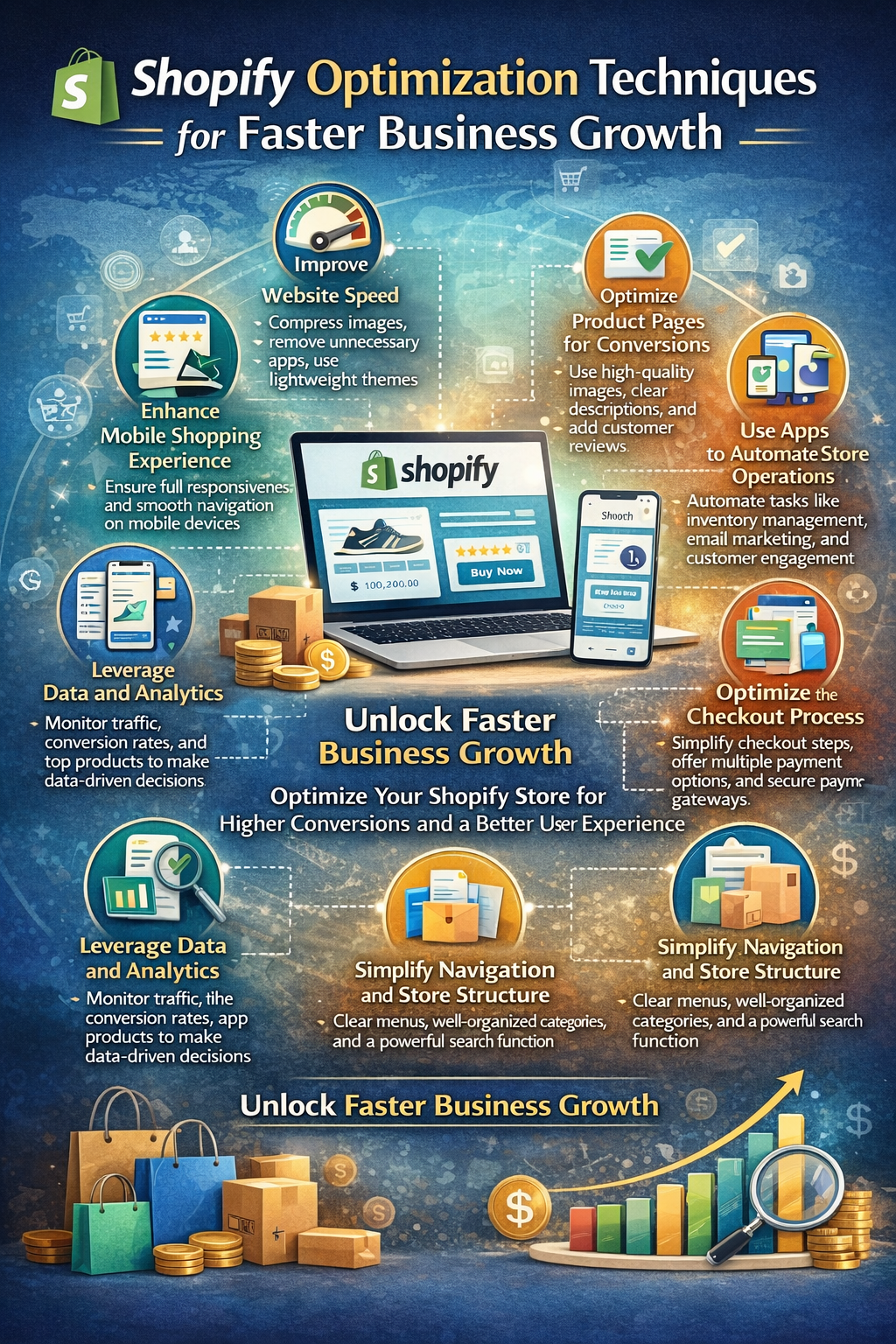 Shopify Optimization Techniques for Faster Business Growth